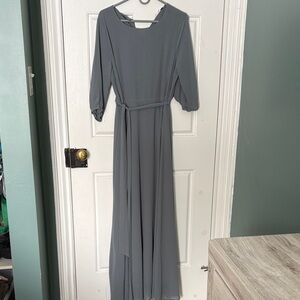 Baltic Born Full Length Dress with Tie Waist